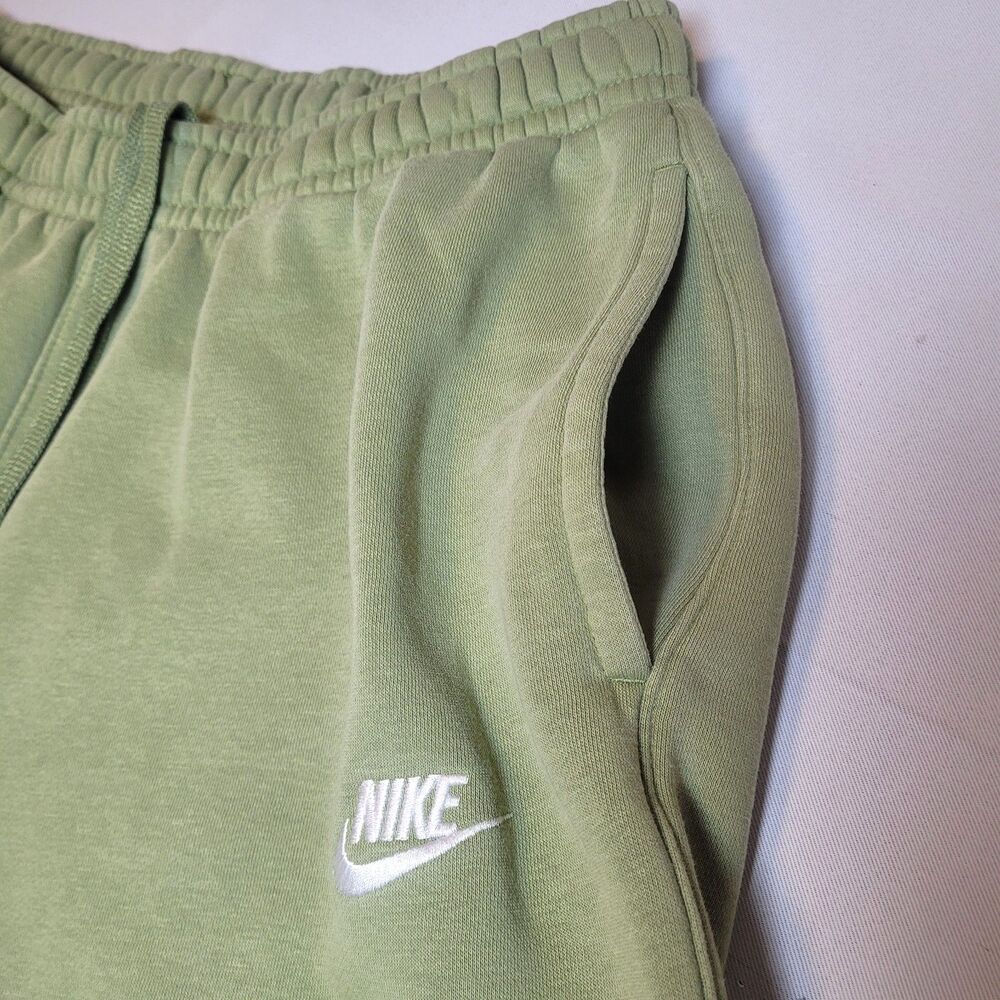 Nike Pants Mens XL Green Club Fleece Sweatpants Joggers Swoosh BV2671 - Picture 5 of 14